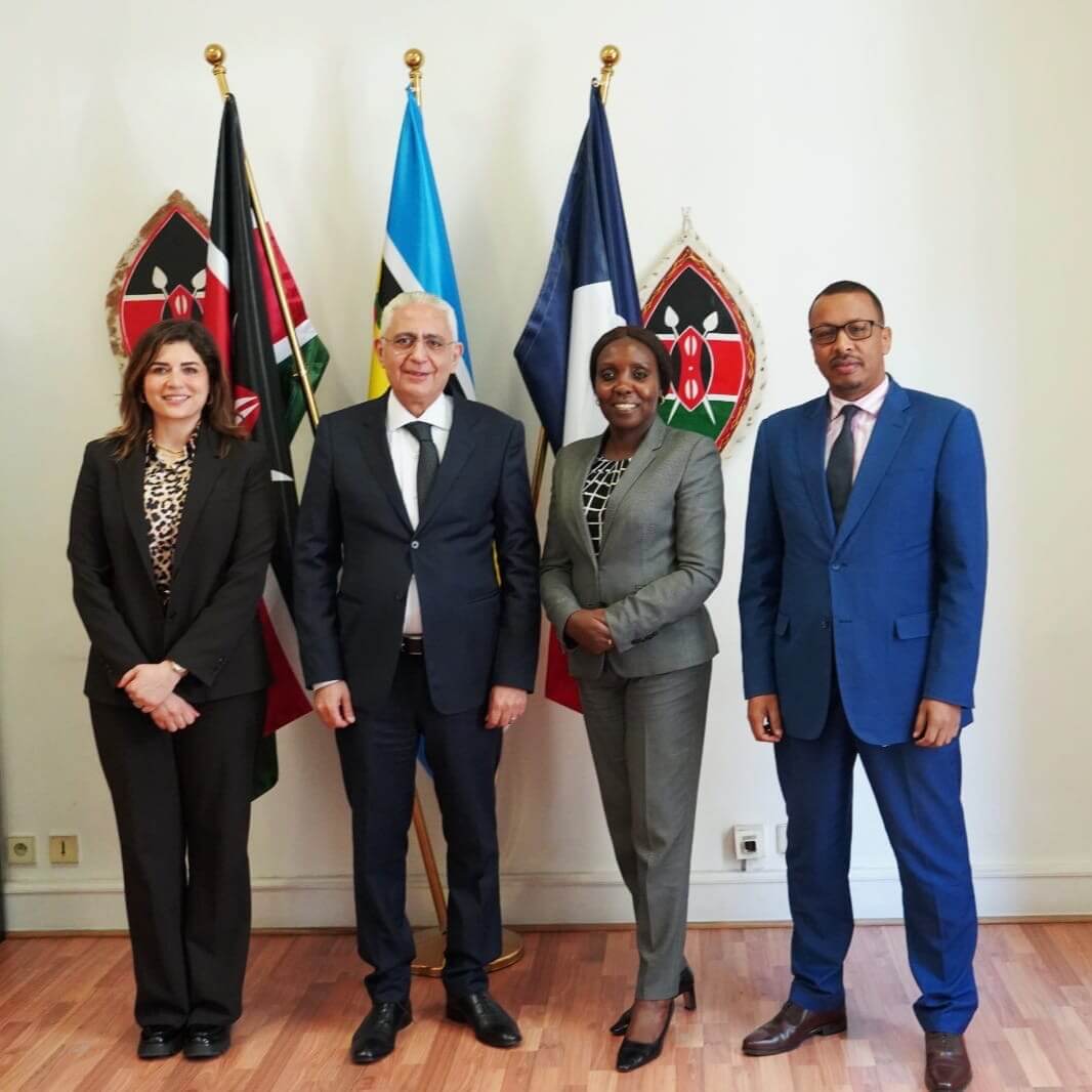 MEETING WITH H.E. DR. TAREK DAHROUG