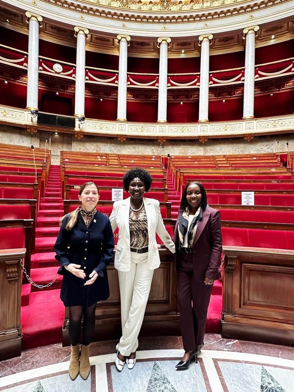 MEETING WITH  KENYA -FRANCE FRIENDSHIP GROUP AT THE NATIONAL ASSEMBLY
